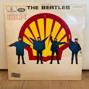 稀少オランダオリジナル　シェルカバー　beatles help ビートルズ　stereo ステレオ　ヘルプ　LPレコード