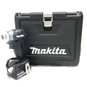 □未使用【マキタ インパクトドライバ TD173DRGXB セット品 バッテリー2個 充電器付き ブラック 18V 6.0Ah】M2211