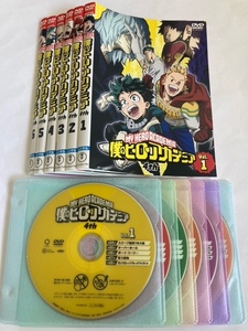 僕のヒーローアカデミア 4th　全6巻セット　DVD　初期動作確認済み