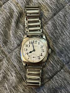 稼動品 アンティーク WALTHAM ウォルサム スモセコ 手巻き 時計 腕時計 スモールセコンド 9jewels 9石 