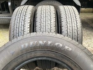 195/80R15 107N 4本 ダンロップSP175 ハイエース＆キャラバンなど 