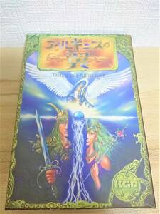 ＃031　PC-8801 SR以降　アルギースの翼　FANTASY　ROLE PLAYING GAME　（　レトロゲーム　PC　ロールプレイング