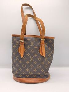 ★ LOUIS VUITTON / ルイヴィトン プチ バケットPM モノグラム AR0958 バケツ型 ショルダーバッグ トートバッグ ジャンク出品 0105SA