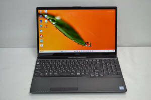 富士通 lifebook AH77/D3 Core i7-9750H メモリー8G ブレーレイ SSD256G＆HDD1TB搭載 15.6インチフルHD液晶 Webカメラ Wifi Windows11