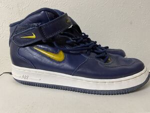 ジャンク 1997 NIKE AIR FORCE 1 MID SC JEWEL 6Y 新品 653134-471