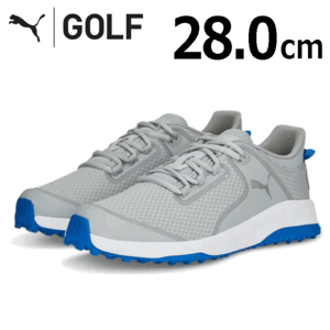 PUMA FUISON GRIP 377527 【プーマ】【スパイクレス】【サイズ：28.0m】【カラー：05 Gray/Silver/Royal】【GolfShoes】