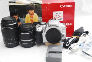 Canon EOS Kiss Digital X ダブルズームキット　(良品) 08-26-01