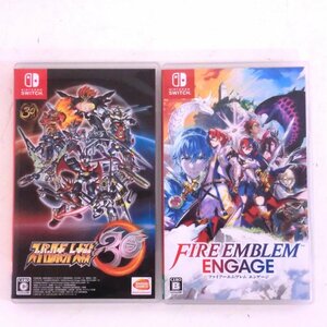 高崎店【中古品】6-72 Nintendo Switch スーパーロボット大戦30 Fire Emblem Engage ファイアーエンブレムエンゲージ ソフト2点セット