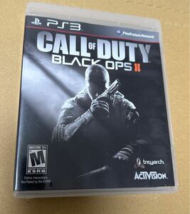 北米版　無規制　ps3ソフト。　Call of duty black ops Ⅱ 