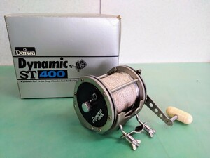 ● DAIWA ダイワ Dynamic 3000S 大型リール ベイトリール トローリング タイコ リール 船用 船釣 ビンテージ レトロ (箱 ST400) 中古 ③