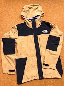 レア★ノースフェイス BEAMS 別注 Expedition Light Parka NP61700B L ベージュ 黒★マウンテンパーカー エクスペディションライトパーカー