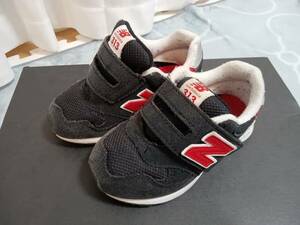 New Balance 313 15cm ニューバランス　黒赤