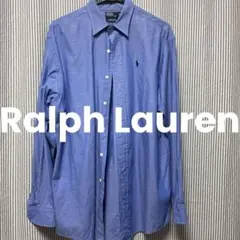 Ralph Lauren メンズシャツ　ブルー