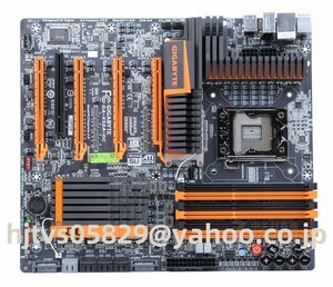 Gigabyte GA-X58A-OC マザーボード Intel X58 LGA 1366 6×DDR3 DIMM ATX メモリ最24G対応 保証あり　