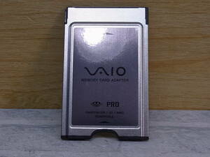 △F/068●ソニー SONY☆メモリーカードアダプタ☆VAIO☆VGP-MCA10☆動作不明☆ジャンク