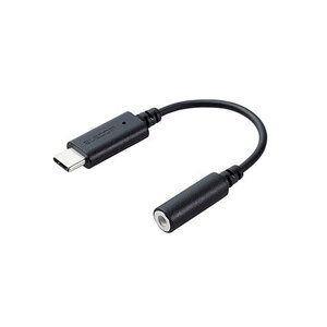 まとめ得 エレコム 音声変換ケーブル/USB Type-C to 3.5mmステレオミニ端子/DAC搭載/ブラック MPA-C35DBK x [2個] /l