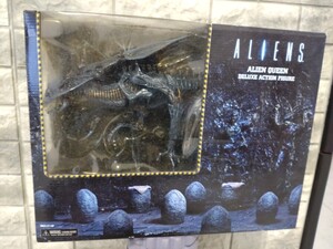 1円 未開封　ジャンク扱い エイリアン クイーン デラックス ネカ リールトイズ 20th century FOX ALIENS NECA 検（プレデター シガニー） 