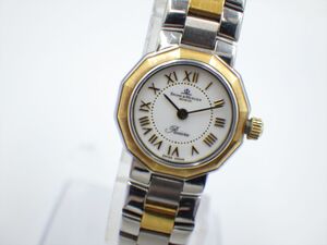 355987【1円スタート】BAUME＆MERCIER ボーム&メルシェ 稼働品 5232.038 リビエラレディース 時計 クオーツ ケース18mm