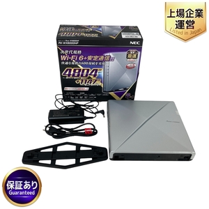 1円 NEC WX6000HP Aterm Wi-Fi 無線LANルーターネット ホームルーター 中古 N9518883