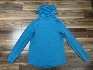 ルルレモン Lululemon Repetition Hoodie アメリカXSサイズ 美品～超美品 フーディ 長袖Ｔシャツ ロングスリーブ