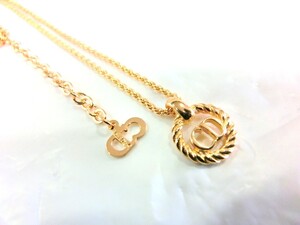 1000円スタート ネックレス Christian Dior クリスチャンディオール CDロゴ ブランドアクセサリー ファッション小物 11 LL1032