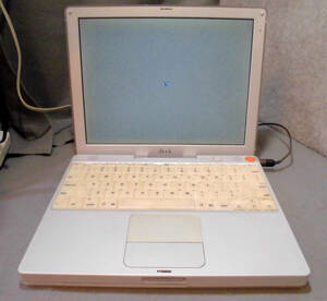 mb730 ibook G3 A6497 12インチ 500Mhz ジャンク　HDD確認できず