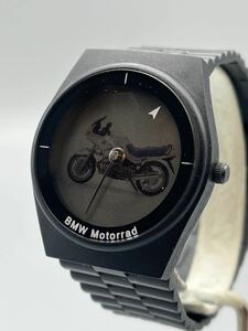 Y09059 稀少 ヴィンテージ BMW Motorrad モトラッド 腕時計 スイス R4年9月 電池交換済
