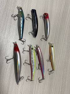 釣具まとめて　born 118F shallow rocket bait 95 flash boost komomo sf-90 など　7個まとめて