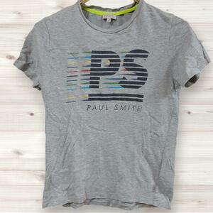 F0154【ポールスミス｜Paul Smith】Ｔシャツ半袖(140 10A) プリントロゴ文字