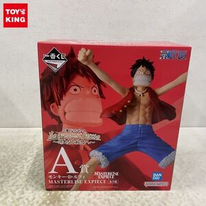 1円〜 未開封 一番くじ ONE PIECE The Greatest Battle 偉大なる航路へ A賞 モンキー・D・ルフィ MASTERLISE EXPIECE