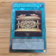 遊戯王　GOLD SARCOPHAGUS 魔法カード　英語版　レア