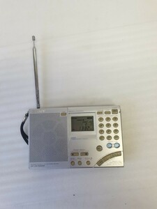 通電確認済み現状品 SONYデジタルチューナー搭載短波ラジオICF-SW7600GR