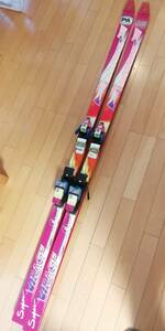 旧 ROSSIGNOL SUPER VIRAGE 昔の古い ロシニョール スーパーヴィラージュ　基礎　DEMO　スキー　SKI　板　ジャンク