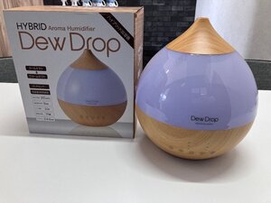 【W43438】ハイブリッド加湿器 デュードロップ L　HYBRID Aroma Humidifier クール＆ウォームミスト 現状品