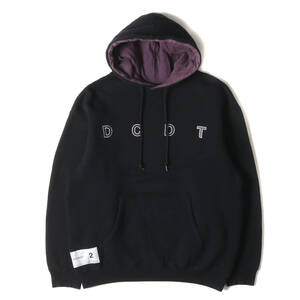 DESCENDANT ディセンダント パーカー サイズ:2 20AW DCDTロゴ スウェットパーカー BARKLEY HOODED SWEATSH ブラック フーディー ブランド