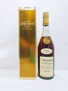 【未開栓】箱付き　ヘネシー VSOP スリムボトル ブランデー / HENNESSY FINE CHAMPAGNE COGNAC 700ml 40％【送料別】IA1230