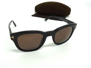 1円 ■美品■ TOM FORD トムフォード TF676 01E 50□22 サングラス メガネ 眼鏡 メンズ レディース ブラック系 FJ4659