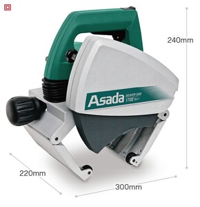 アサダ (ASADA) パイプ切断機 電子制御付 ビーバー SAW170E Eco