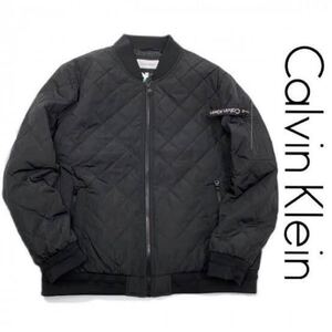 カルバンクライン Calvin Klein キルティング ナイロン ブルゾン ジャケット フライトジャケット メンズ 141909サイズL