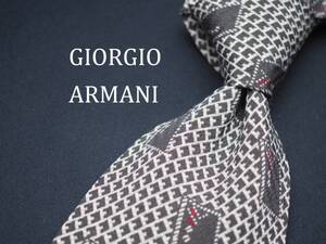 美品【GIORGIO ARMANI ジョルジオアルマーニ】 C1731 SILK ブランド ネクタイ 古着 良品