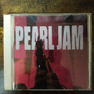 【国内盤CD帯無し】パール・ジャム　テン　PEARL JAM　TEN　1991年国内初版　管理番号J　