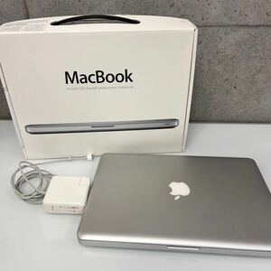 ☆【ジャンク】Apple MacBook Late 2008 アルミニウム 2.0GHz Intel Core 2 Duo 2GB A1278