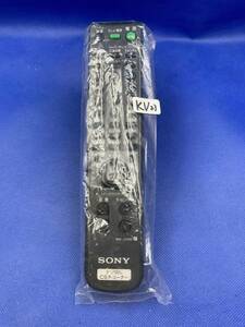 KV23　■動作不良時1週間以内返金●新品　未使用　 SONY CSチューナーリモコン RM-J316D