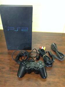SONY PlayStation2 PS2 console SCPH-50000 controller set tested ソニー プレステ2 本体 コントローラー D993D1