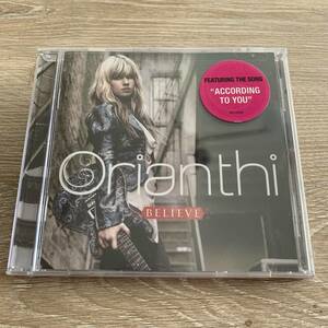 Believe/Orianthi：新品未開封CD