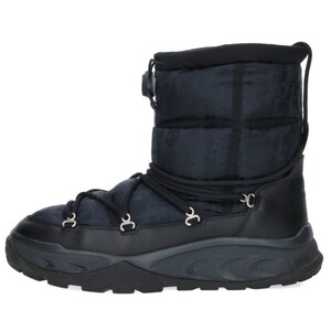 ディオール SNOW BOOT DIOR OBLIQUE NYLON サイズ:41 オブリークナイロンスノーブーツ 中古 SB01