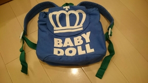 baby doll リュックサック ベビードール 中古 キッズ 子供 ジュニア