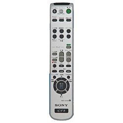 【中古】SONY ソニー 純正VHSビデオデッキ用リモコン RMT-V410B