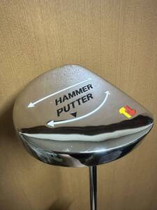 激レア T×T HAMMER PUTTER 34インチ 管理番号0002 所ジョージ監修 ハンマーパター センターシャフト TXT パラレル