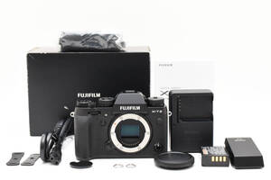 ★美品 やや訳アリ★ FUJIFILM X-T2 富士フイルム ボディ ブラック 元箱付 【ショット数7回】 #24169